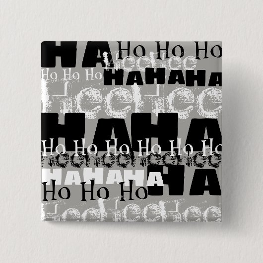 Maniacal Laughter Vierkante Button 5,1 Cm (Voorkant)