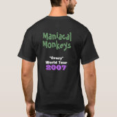 Maniacal Monkeys Shirt (Achterkant)