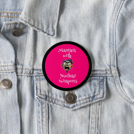 Maniacs Knop Ronde Button 7,6 Cm (In situ)
