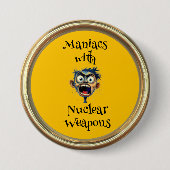 Maniacs Knop Ronde Button 7,6 Cm (Voorkant)