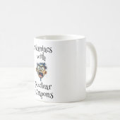 Maniacs koffiekop koffiemok (Voorkant rechts)