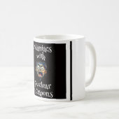 Maniacs koffiekop koffiemok (Voorkant rechts)