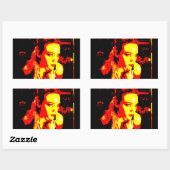 Manic Kin 2 Rechthoekige Sticker (Vel)