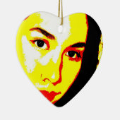 Manic Kin 5 Keramisch Ornament (Rechts)