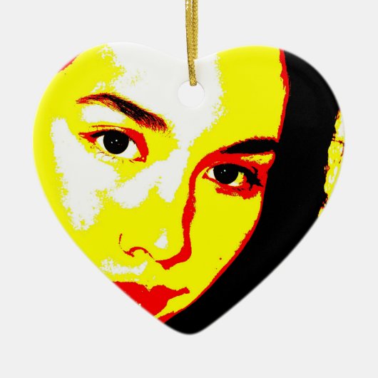 Manic Kin 5 Keramisch Ornament (Voorkant)