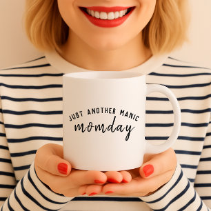 Manic Momday   Busy Mam Modern Moederdag Pun Koffiemok