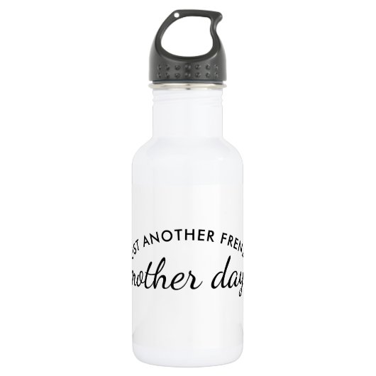 Manic Momday Busy Mom Funny Mother's Day Design Waterfles (Voorkant)