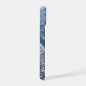 Manicouagan krater en de St. Lawrence rivier iPhone 15 Case (Rechterkant)