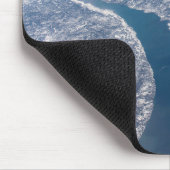 Manicouagan krater en de St. Lawrence rivier Muismat (Hoek)