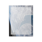 Manicouagan krater en de St. Lawrence rivier Notitieblok (Linkerzijde)