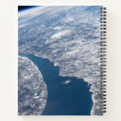 Manicouagan krater en de St. Lawrence rivier Notitieboek (Achterkant)