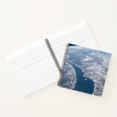 Manicouagan krater en de St. Lawrence rivier Notitieboek (Binnen)