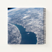 Manicouagan krater en de St. Lawrence rivier Notitieboek (Achterkant)