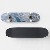 Manicouagan krater en de St. Lawrence rivier Persoonlijk Skateboard (Horizontaal)