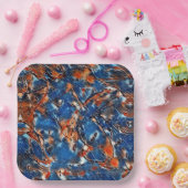 Manicure 4 papieren bordje (Feest)