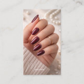 Manicure artist  visitekaartje (Voorkant)