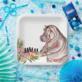 Manicure Coastal Beauty by Hippo Staff  Papieren Bordje (Feest)