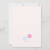 Manicure en Pedicure Party Uitnodiging (Achterkant)