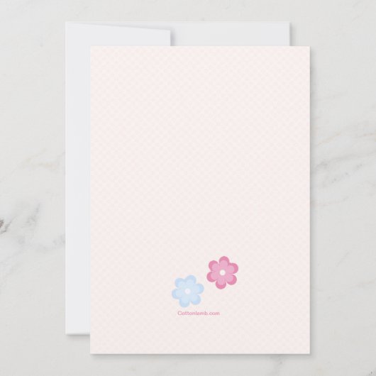 Manicure en Pedicure Party Uitnodiging (Achterkant)