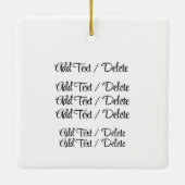 Manicure - Nail Art - Beauty Keramisch Ornament (Achterkant)