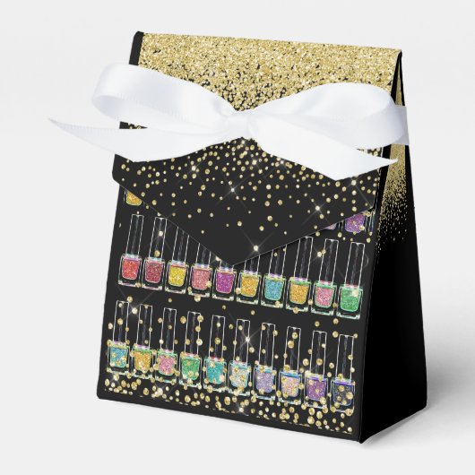 Manicure Nail Art - Bekijk de achterste voorverpak Bedankdoosjes (Voorkant Zijde)