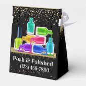 Manicure Nail Art - Bekijk de achterste voorverpak Bedankdoosjes (Achterkant)