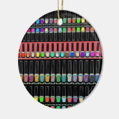 Manicure Nail Art Keramisch Ornament (Links)