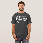 Manicure Nail Tech Mani Pedi Queen T-shirt (Voorkant volledig)