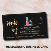 Manicure Nail Technician Magnetisch Visitekaartje