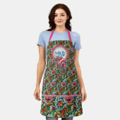 Manicure Nail-technicus Apron Schort (Gedragen)