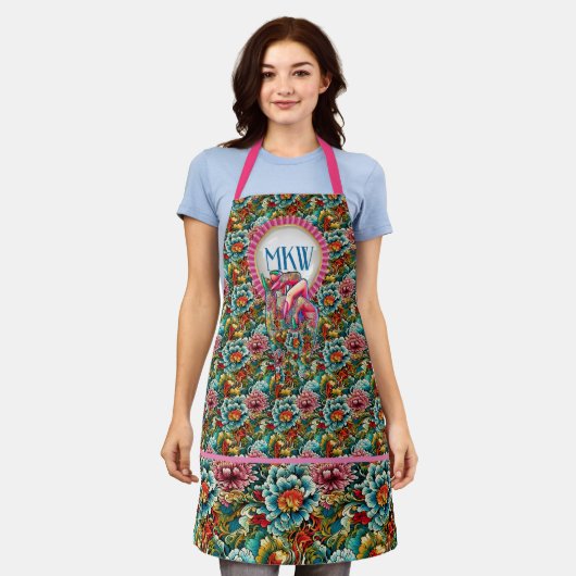 Manicure Nail-technicus Apron Schort (Gedragen)