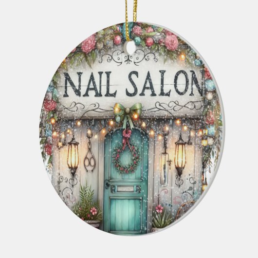 Manicure Nail-technicus Keramisch Ornament (Links)