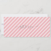 Manicure Pedicure Roze Cadeau Bon Certificaat Kaart (Achterkant)