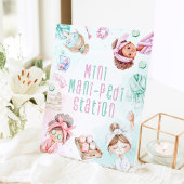 Manicure Pedicure Station Spa feest Reclamebord Met Voetstuk