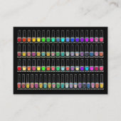 Manicure Salon - Nail Technicus - Nail Art Busin Visitekaartje (Voorkant)