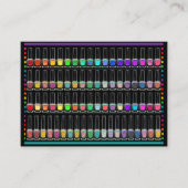 Manicure Salon - Nail Technicus - Nail Art Visitekaartje (Voorkant)