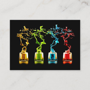 Manicure Salon - Nail Technicus - Nail Art Visitekaartje