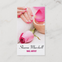 Manicurist Beauty Salon Spa Visitekaartje