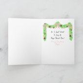 Manicurist Cartoon Funny Thank You from Customer Kaart (Binnen)