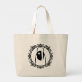 Manicurist Design is prachtig Grote Tote Bag (Achterkant)