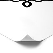 Manicurist Design is prachtig Poster (Hoek)