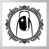 Manicurist Design is prachtig Poster (Voorkant)