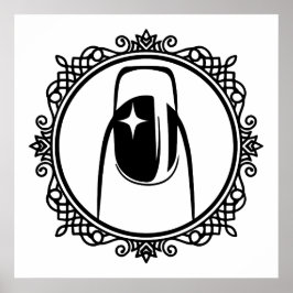 Manicurist Design is prachtig Poster