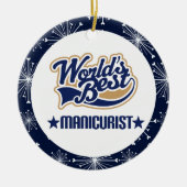 Manicurist Gift Ornament (Voorkant)