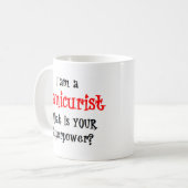 manicurist koffiemok (Voorkant links)