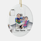 Manicurist - Male Keramisch Ornament (Rechts)