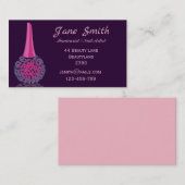 Manicurist, Nail Artist, Nail Technicus freelance Visitekaartje (Voorkant / Achterkant)