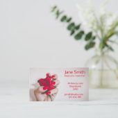 Manicurist, Nail Artist, Nail Technicus freelance Visitekaartje (Staand voorkant)