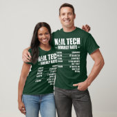 Manicurist Nail Tech Artist Nail T-shirt (Unisex)