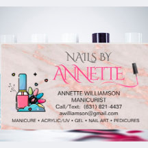 Manicurist Nail-technicus Blush Roos Marmer